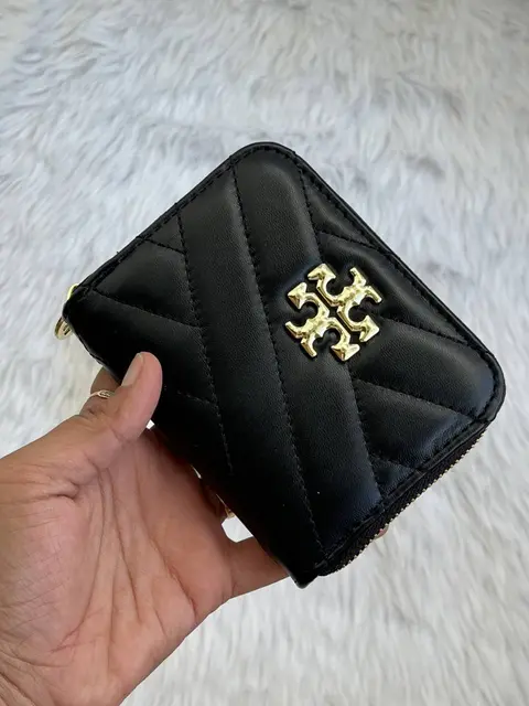 Tori Burch 110 Black Wallet With OriginalBox