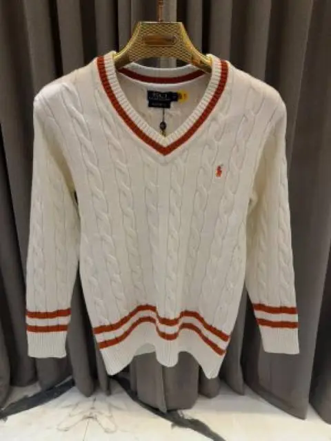 No return Ralf Lauren imported sweatshirt cream