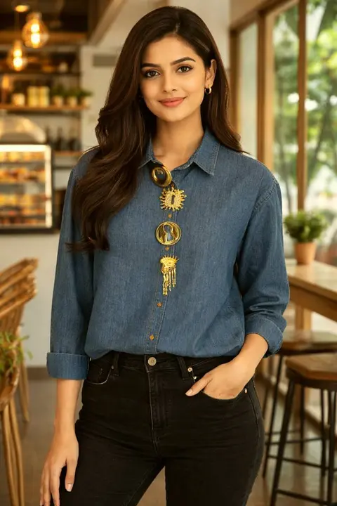DIO LOGO SHIRT DARK BLUE S127-DB