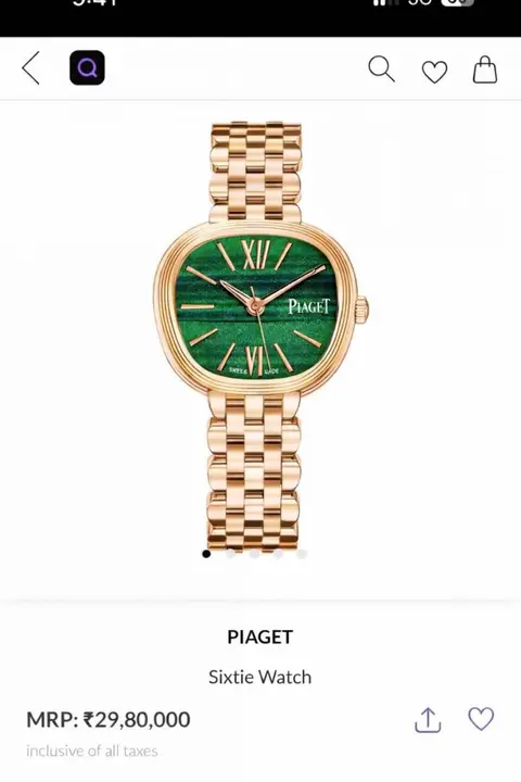 Piaget For Her Heavy Quality 491