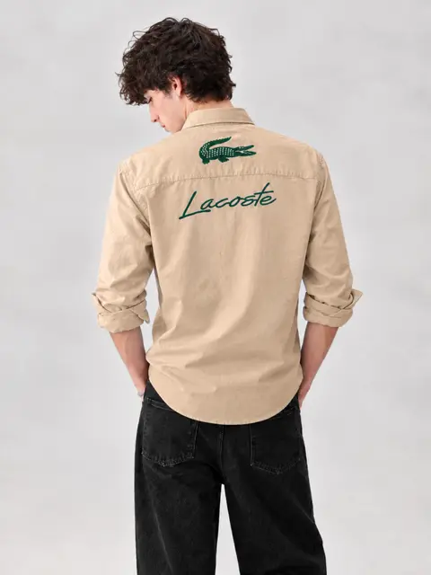 Lacoste IMPORTED STORE ARTICLE SHIRT WHITE