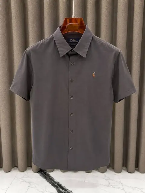 Ralph LAUREN P-OLO IMPORTED STORE ARTICLE SHIRT LINEN FABRIC