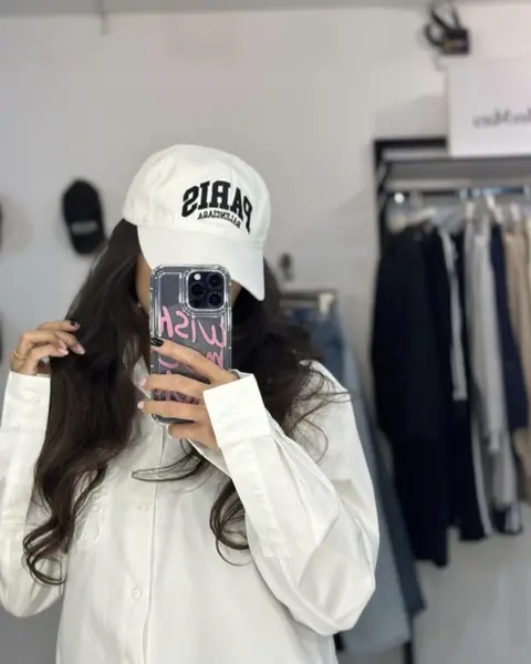 BalenciaGahparis Cities Premium White unisex Cap With Safety Box