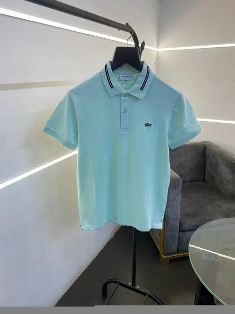 Lacoste Imported quality polo tshirt mint green sale