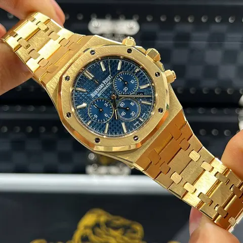 Audemars pigeu t royal oak chronograph Gold-Blue