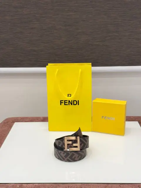 Fendi Premium Belt FD-005 Gold