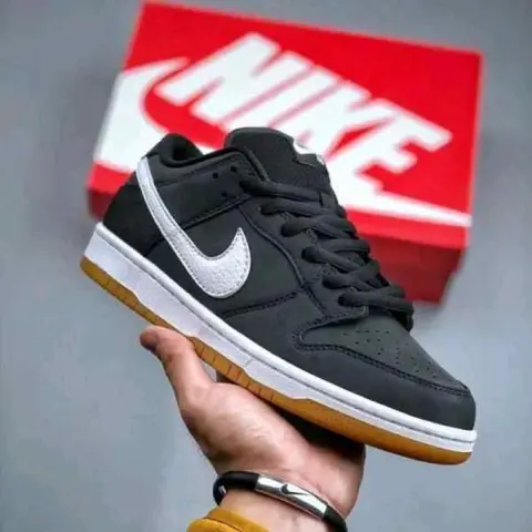 Nike sb dunk low black gum