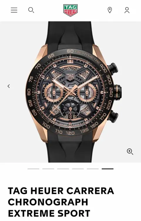 TAG HUER CARRERA CHRONOGRAPH EXTREME SPORT