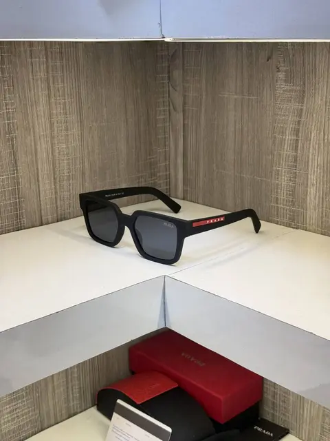 Prada 58720 Sunglass (Matt Black)