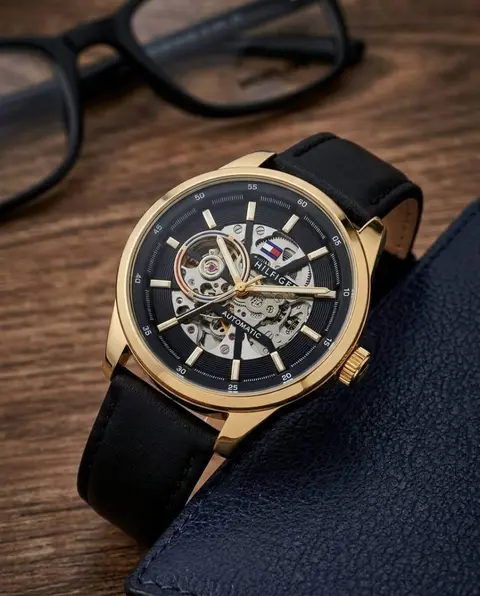 Tommy Hilfige r Automatic Leather Belt