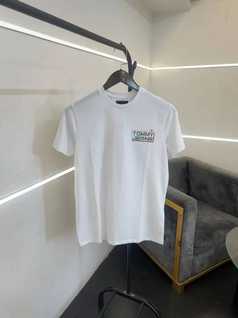 Tom my hilfigeer imported round neck tshirt white