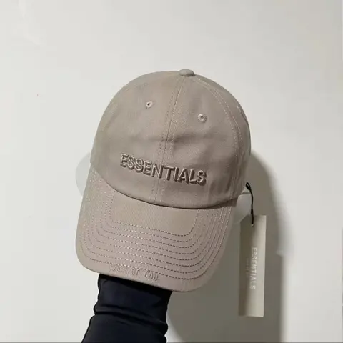 Essential Fear Of God All Beige Premium Unisex Cap (With Box)