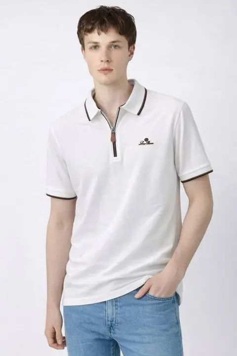 LORO PIANA IMPORTED STORE ARTICLE POLO T-SHIRT
