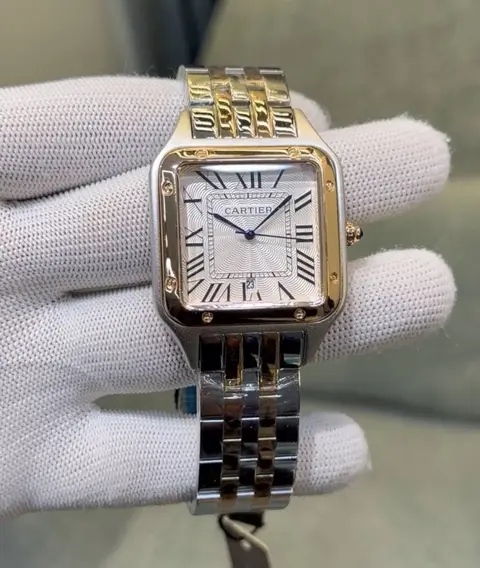 Cartier Square Twotone