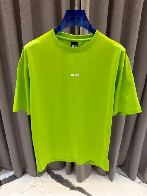 Boss Round Neck T-shirt Green