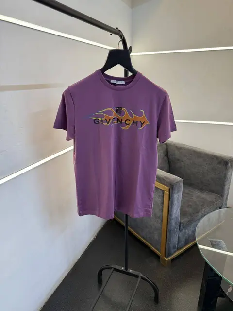 Givench y lavender imported round neck tshirt sale
