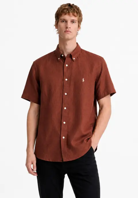 Ralph LAUREN P-OLO IMPORTED STORE ARTICLE SHIRT leelan fabric