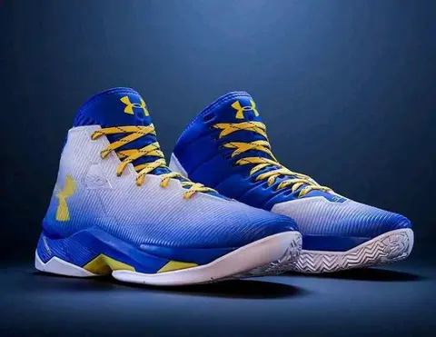 Underr Armourr Curry 2.5 White Team Royal 6108