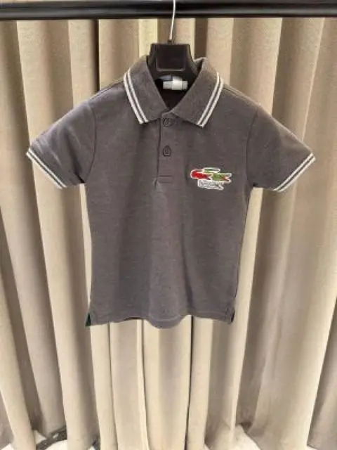 No return Lacost imported kids Polo t-shirt