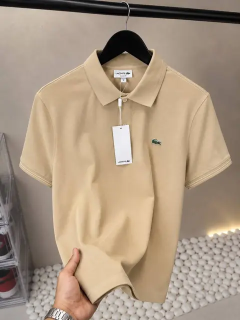 Lacoste Classic Came Beige Polo 1027