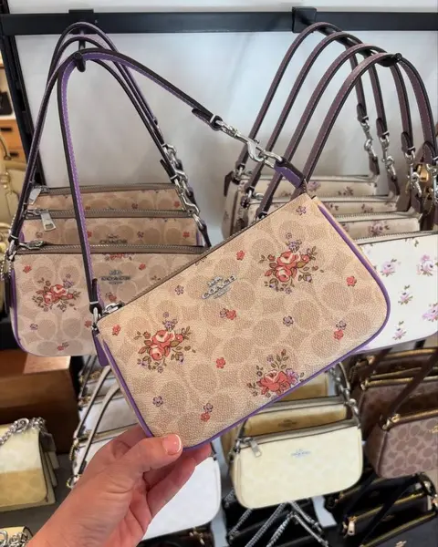 Coach Nolita 19 Premium Limited Edition Flower With DustCover CarryBag