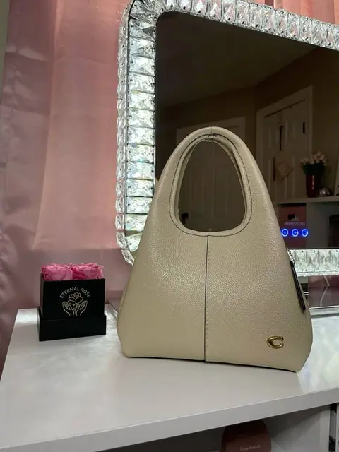 Coach Lana 23 White With OriginalBox DustCover LongBelt