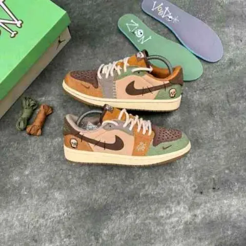 Zion Williomson X Air Jordan 1 Low Voodoo
