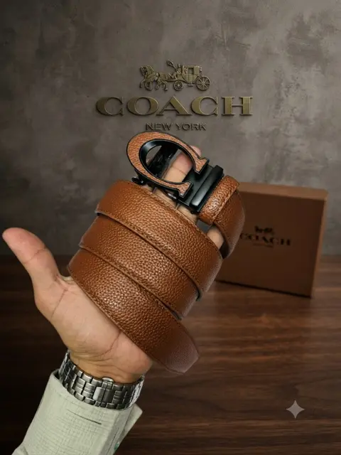 17 Coach PREMIUM QUALITY AUTOMATIC LOCK BELT