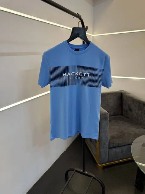 Hackett sky blue imported round neck tshirt