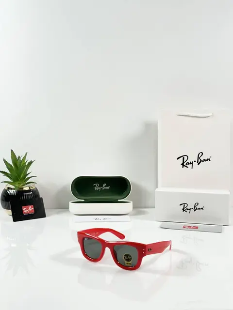 Ray-Ban Puffer 4940 Red Black GLASS