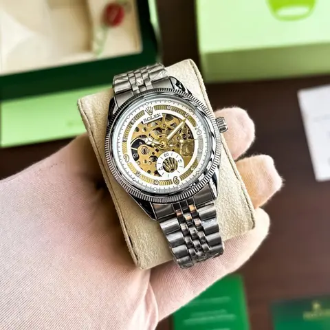 Rolex Automatic Silver White
