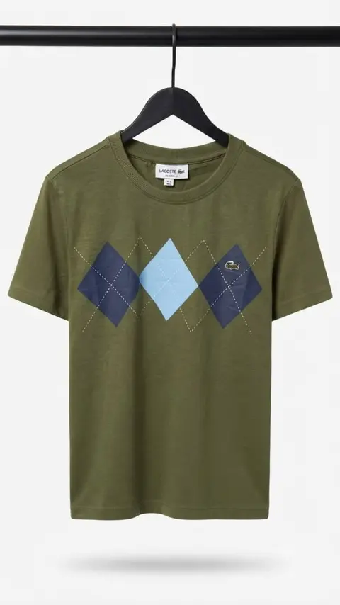 Lacoste Diamond Print T-Shirt 1230. Sale-offer. VS1000