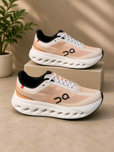 On Cloudsurfer Next Tangerine Ivory 6069