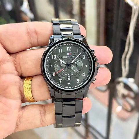 Tommy Hilfigee r Dual Time Black Green