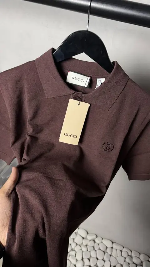 Gucci Premium Knit Polo T-Shirt 1781