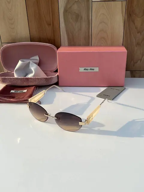 Miu miu 4070 cream brown