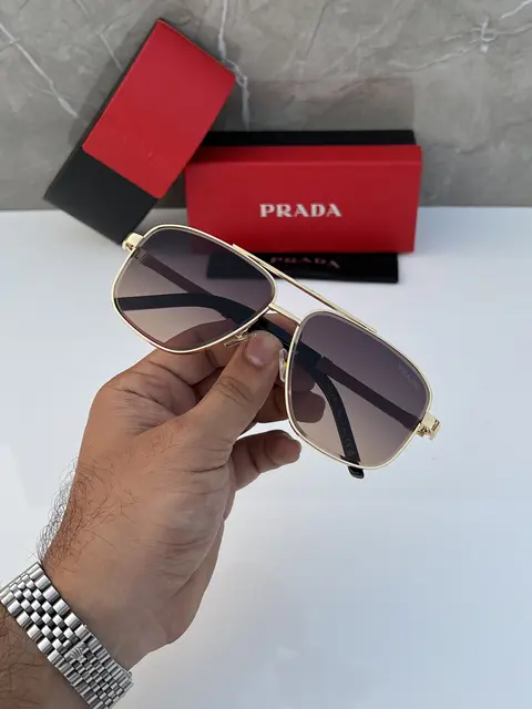 Prada 72342 gold brown