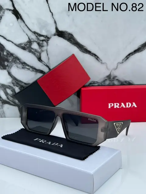 Prada 82 grey black