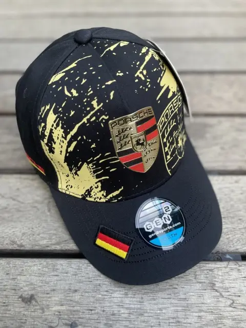 Ferrari Porche Pirate Black Premium Unisex Cap (With Box)