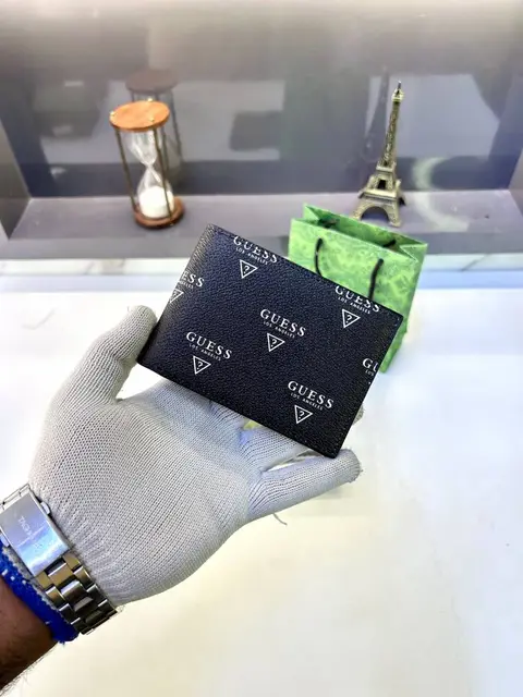 Guess Black Premium Quality Wallet Fa 977