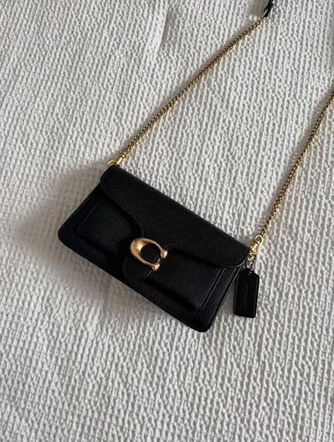 Coach CB Tabby Chain Clutch With Dustcover Double Box Original Magnetic Box Packaging