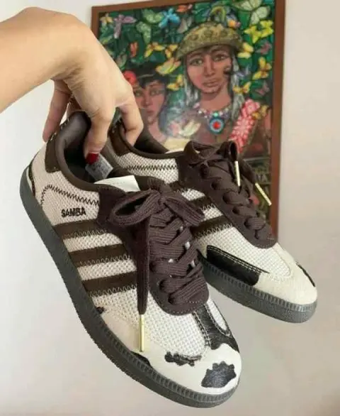 Adidas Samba Notitle Cow Print Brown