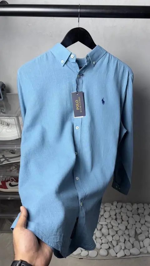 Pure Linen Shirt by Ralp Laure n 3082
