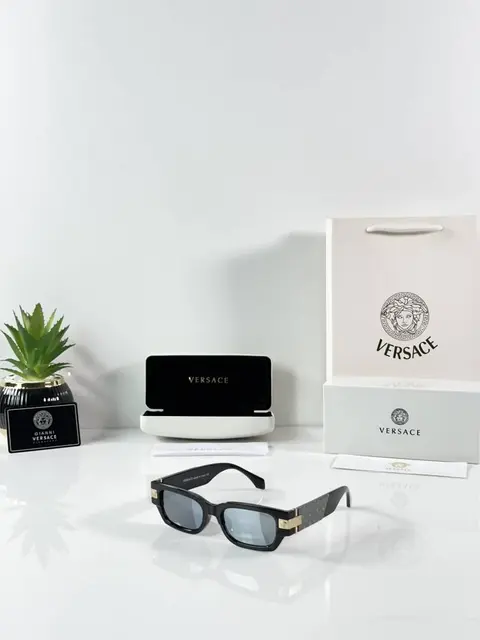 Versace 3349 Black Silver Mercury