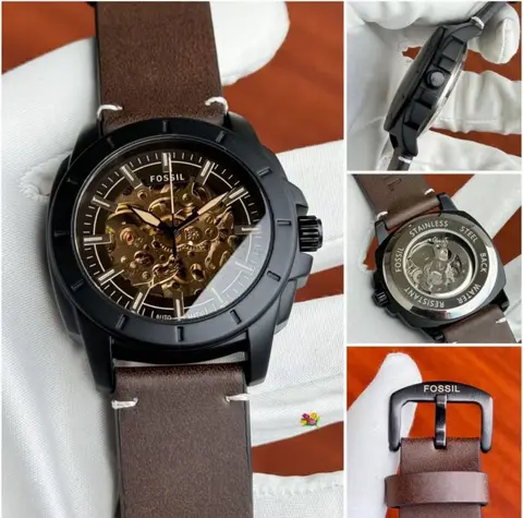 Fossil Leather Automatic