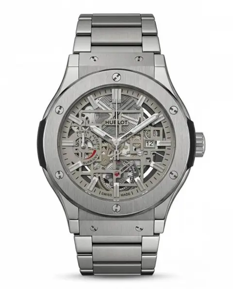 Hublot Big Bang Tourbillon Silver Grey Dial