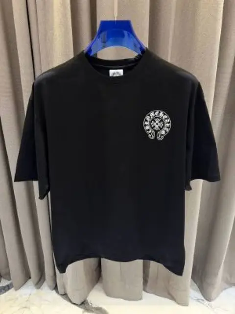 No return Chrome heart Imported Black Tshirt