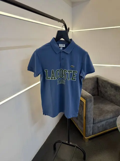 Lacoste Imported polo tshirt blue sale