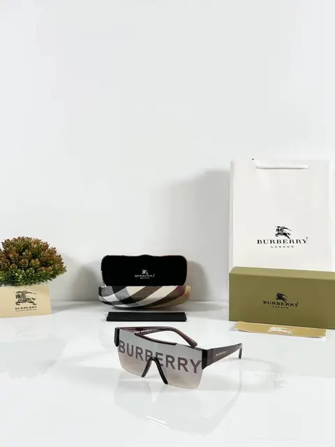 Burberry 8087 Printed Brown Silver Mercury