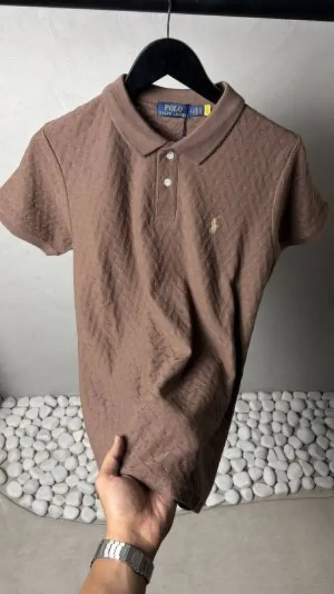 Ralph Lauren Premium Knit Polo T-Shirt With OG Packaging 1349